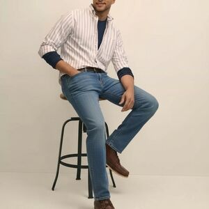 Men's Levi's Straight Leg Blue Jeans